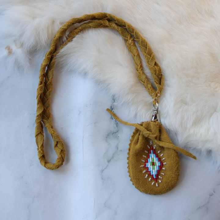 T. Sullivan Beaded Medicine Pouch