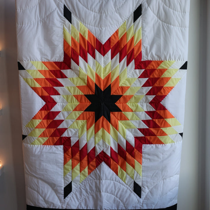 Kishey A. Fire Star Blanket
