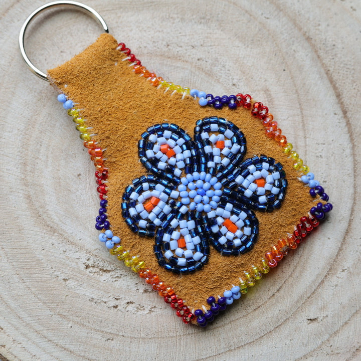 Jeannie A Beaded Keychain