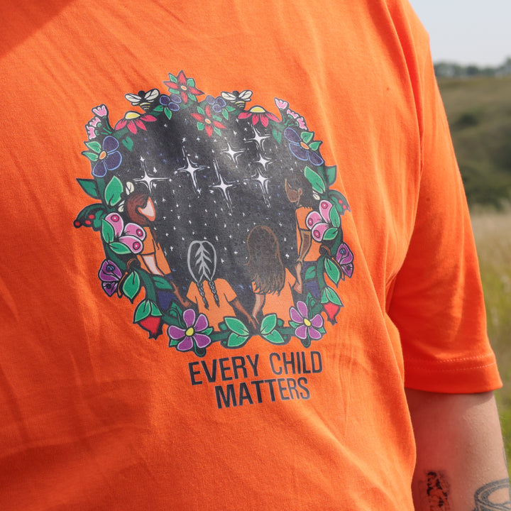 Every Child Matters Orange Shirt by Ookus D. X Wanuskewin Collective