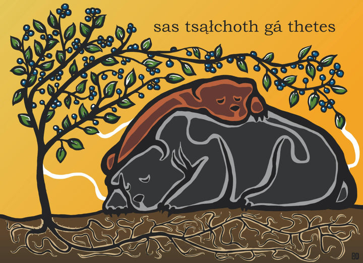 Ookus D Sas tsąłchoth gá thetes Postcard