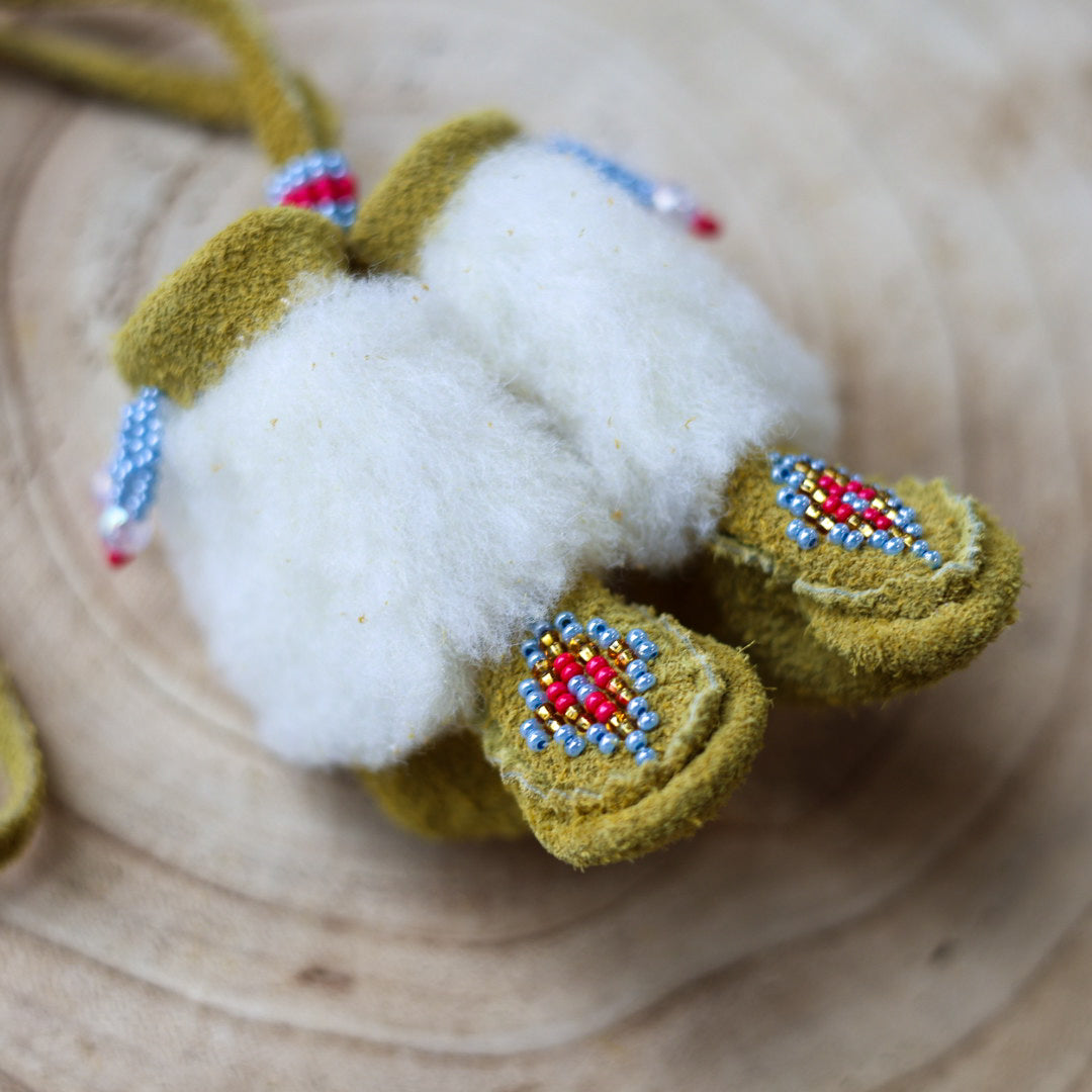 T. Sullivan Mini Moccasin Rearview Mirror Hanging