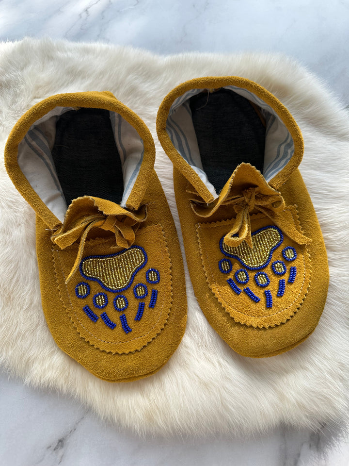 Sandra L Handmade Beaded Moccasins