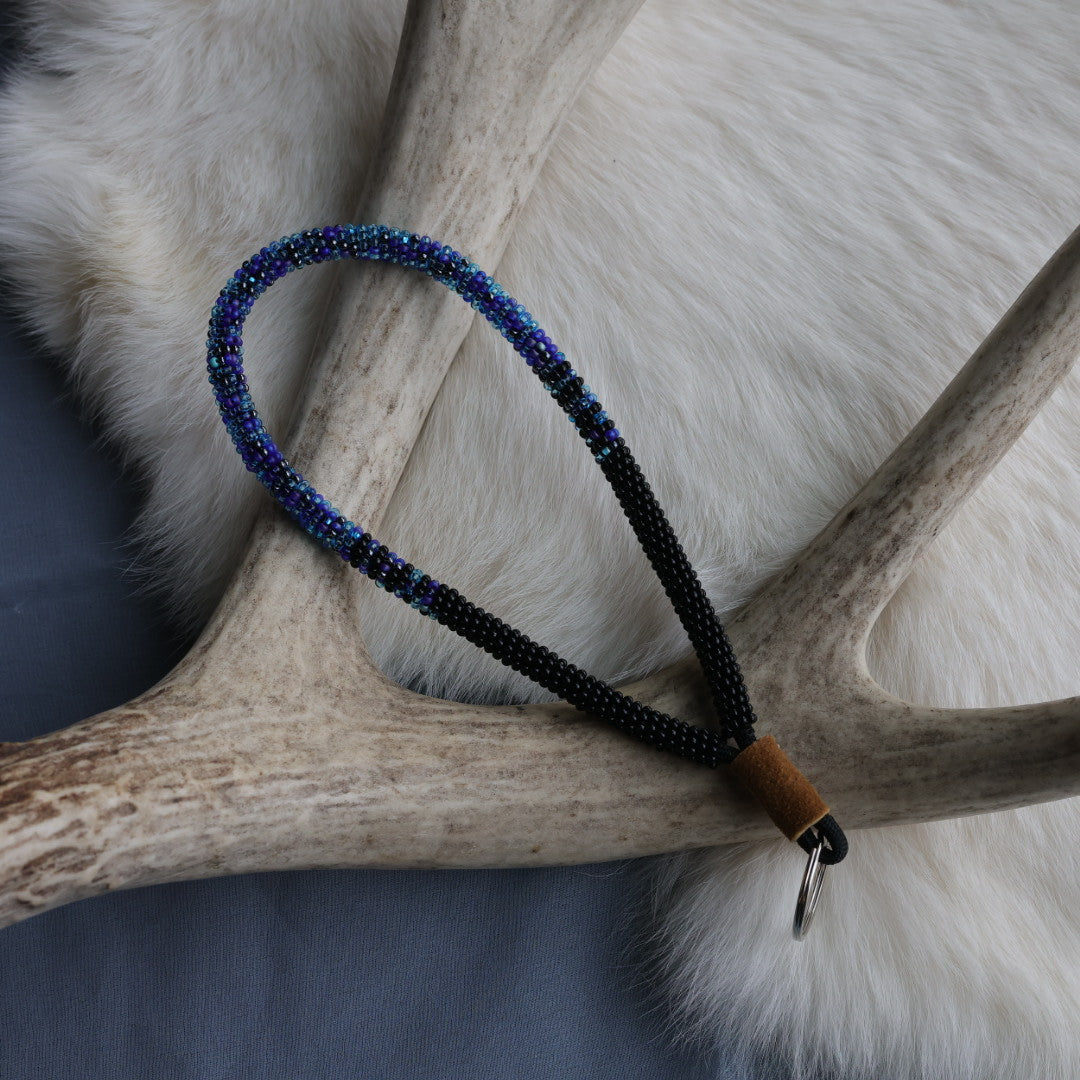 Morine M. Beaded Wrist Lanyard