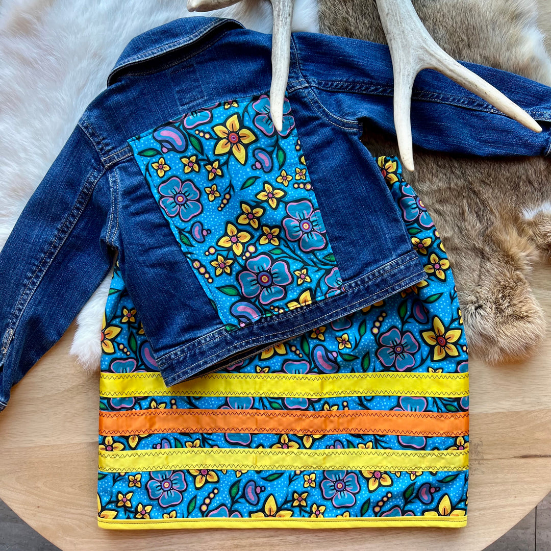 Vi's CREE-ations Jackie Traverse Floral Girls Ribbon Set