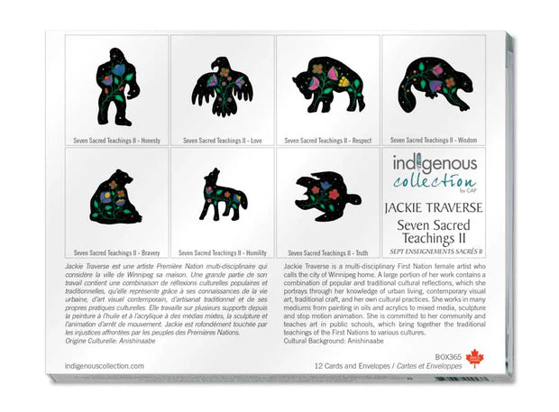 CAP Jackie Traverse Seven Sacred Teachings II Boxed Cards