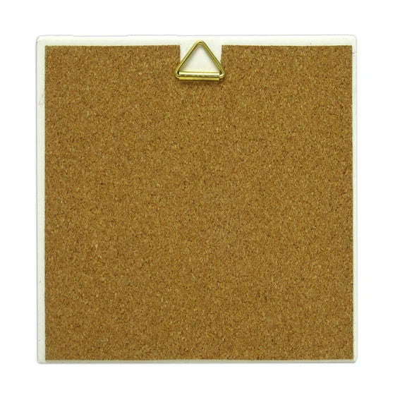Oscardo  Healing Feather Ceramic Trivet