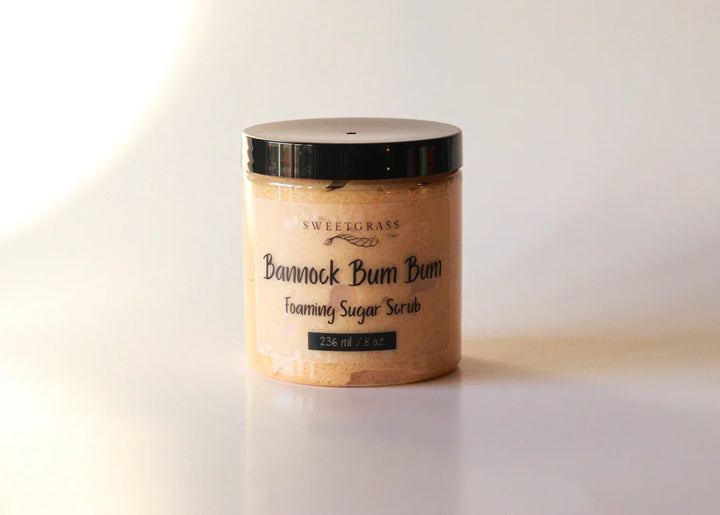Sweetgrass Soap Bannock Bum Bum Sugar Scrub