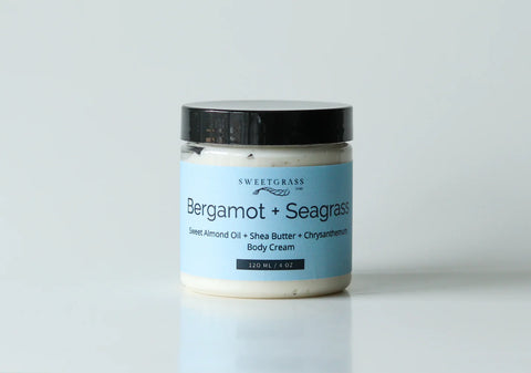 Sweetgrass Soap's Bergamot + Seagrass Body Butter