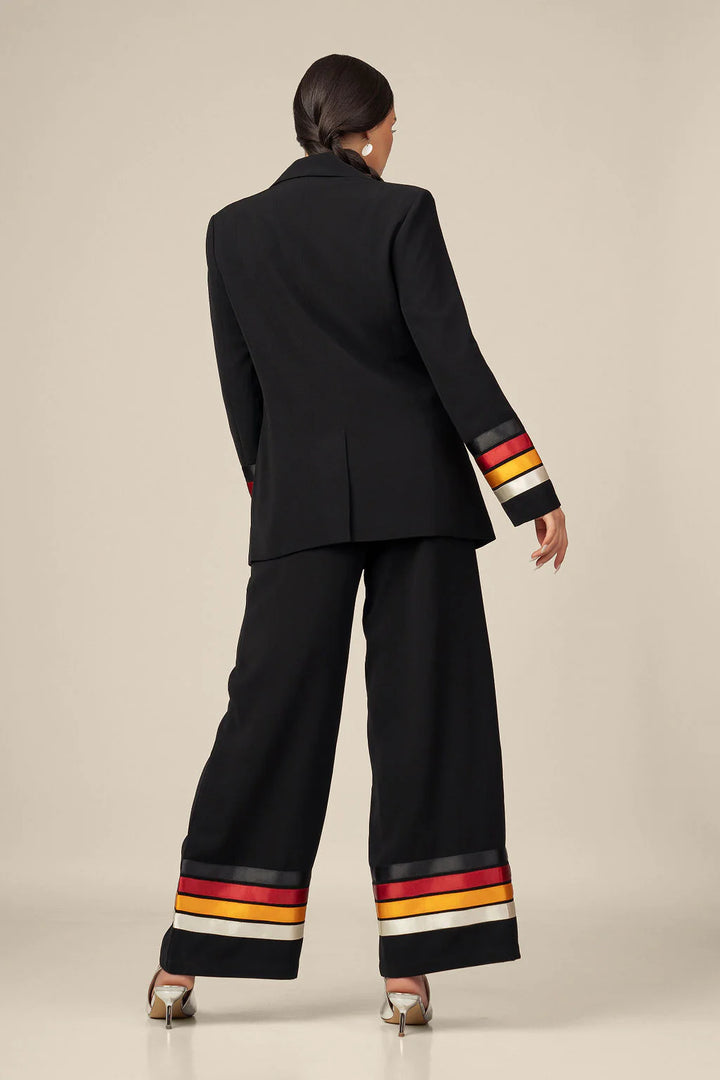 B. Yellowtail Power Suit Ribbon Blazer