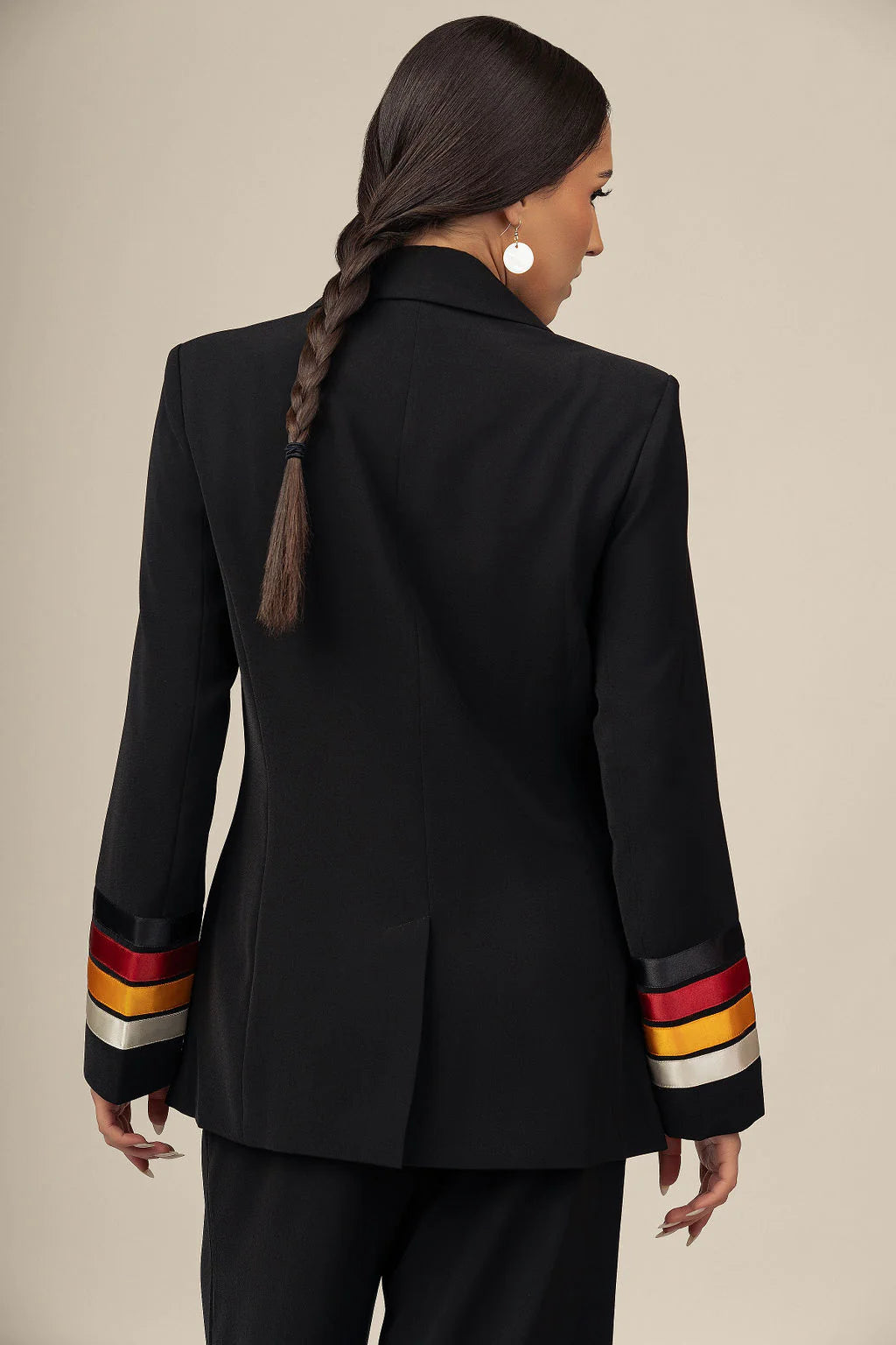 B. Yellowtail Power Suit Ribbon Blazer