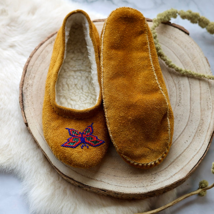 T.Sullivan Size 8 Women Butterfly Ballerina Slippers