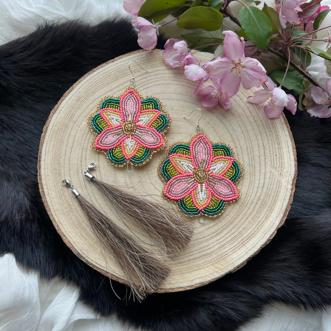 Ironstar Co. Lily Convertible Beaded Earrings