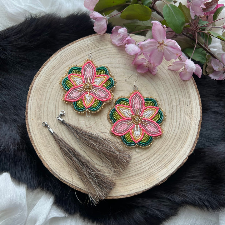Ironstar Co. Lily Convertible Beaded Earrings