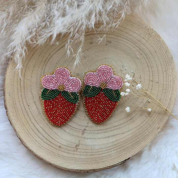 Sophie's Creations Strawberry Earrings
