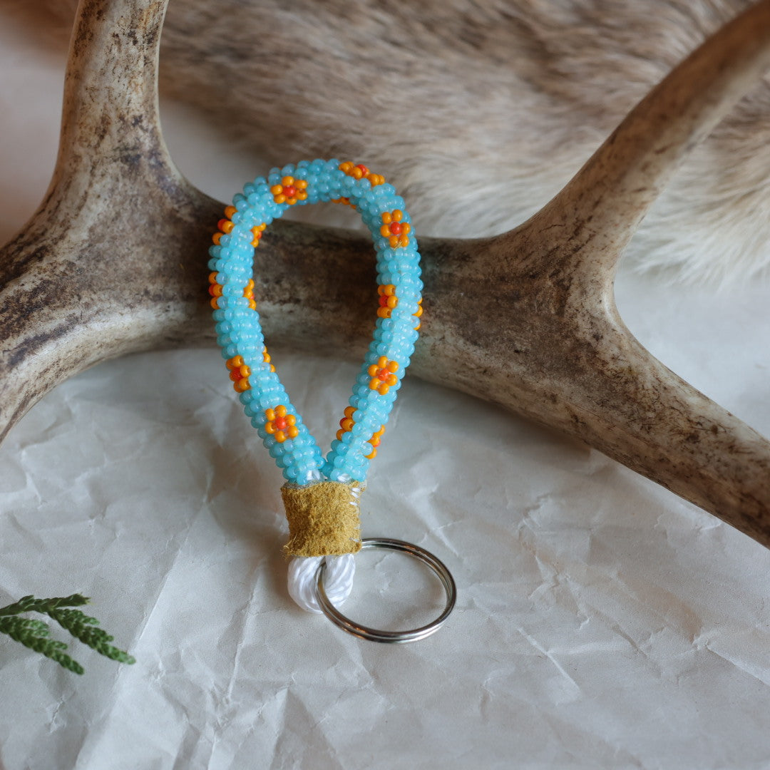 Keegan W. Floral Tiny Finger Lanyards