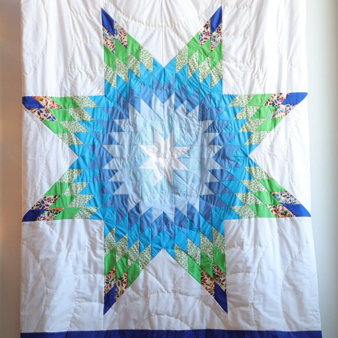 Kishey A. Summer Skies Star Blanket