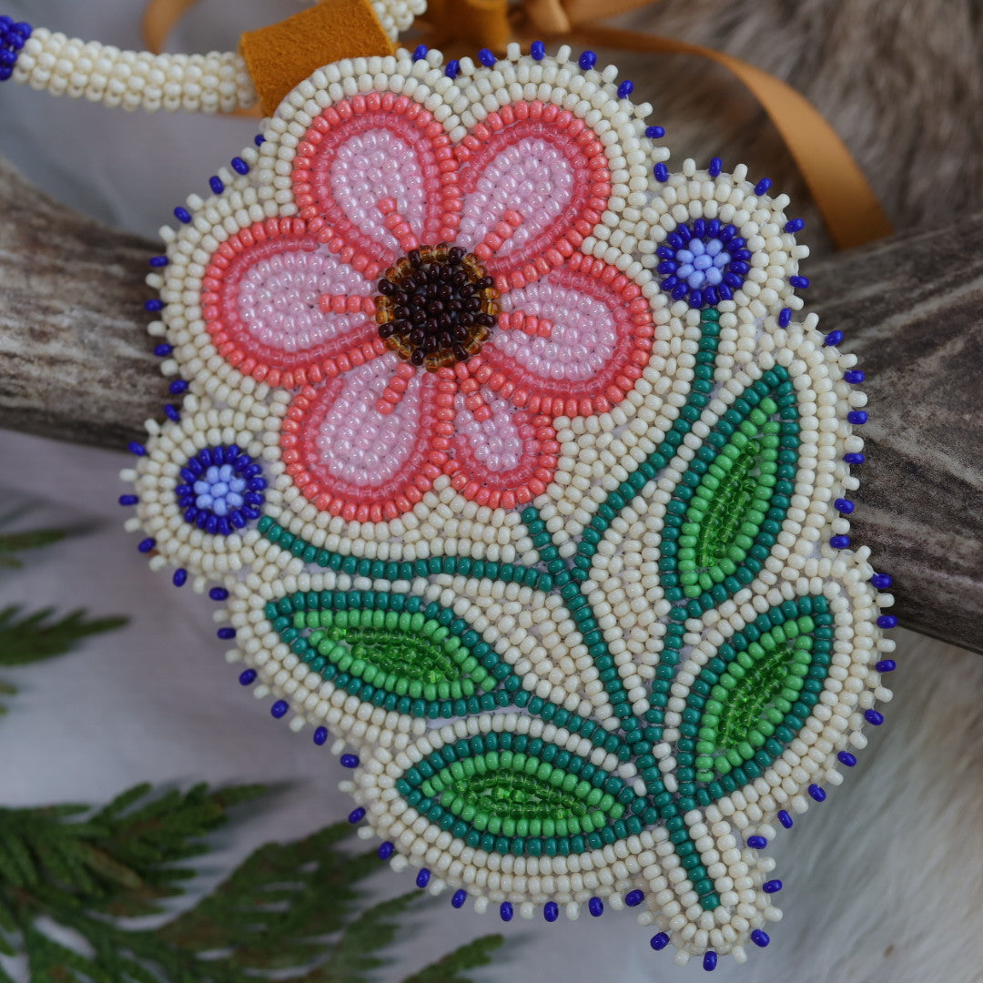 Keegan W. Pink Floral Medallion