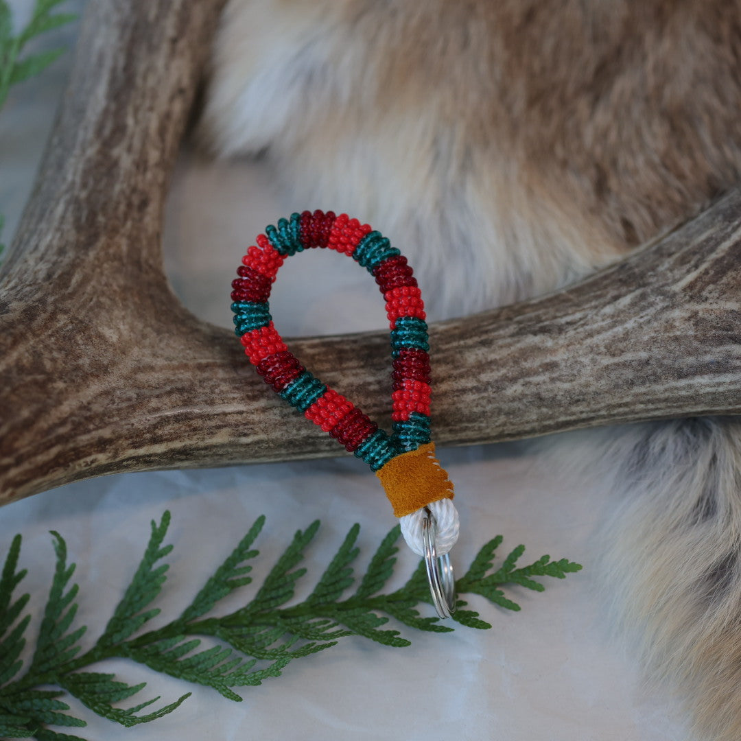 Keegan W. Striped Tiny Finger Lanyards