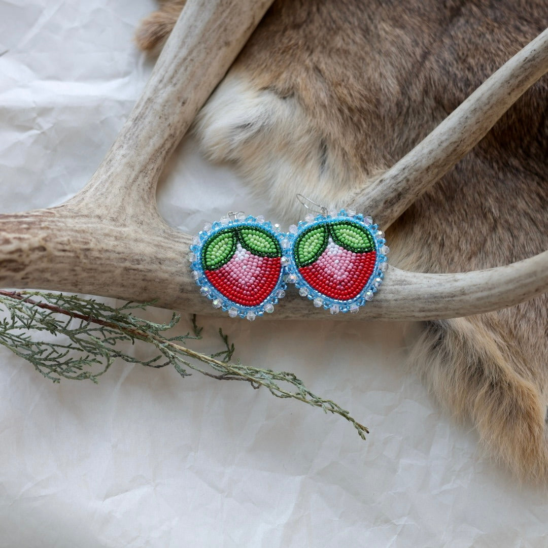 Keegan W. Heartberry Drop Earrings