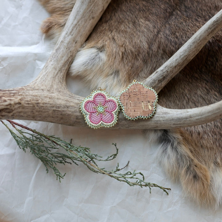 Keegan W. Petite Five Petal Flower Earrings