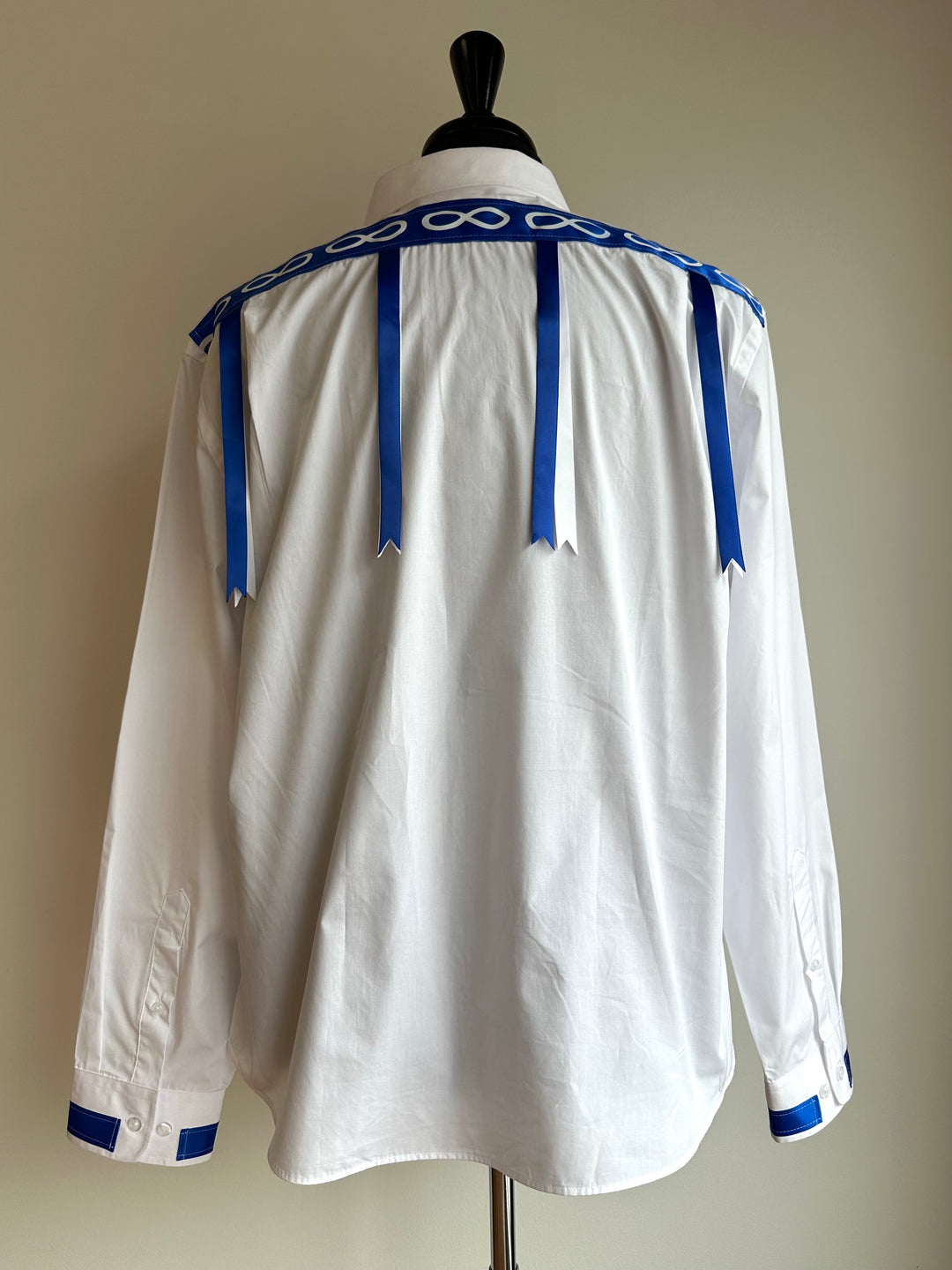 Vi's CREE-ations Infinity Men's Ribbon Shirt