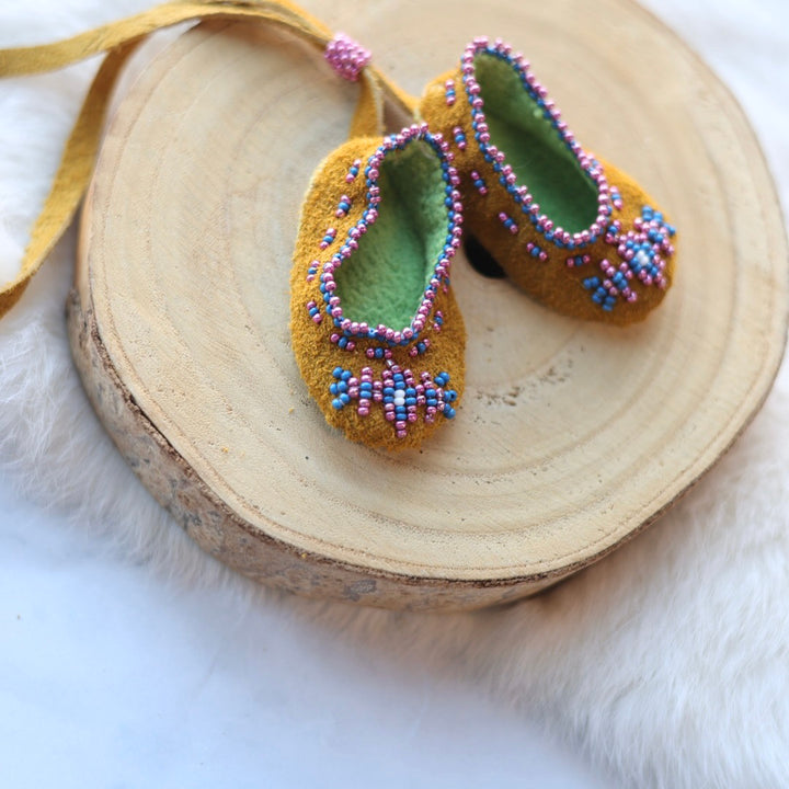 T. Sullivan Mini Moccasin Rearview Mirror Hanging