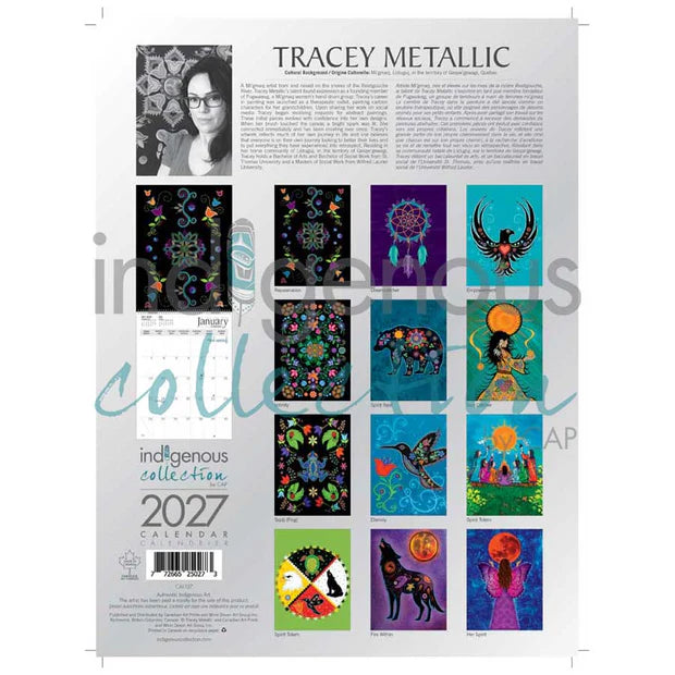 CAP Tracey Metallic 2027 Calendar