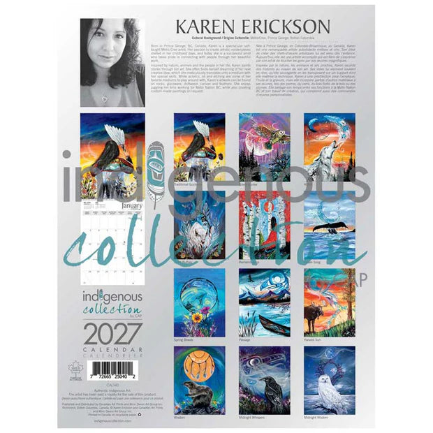 CAP Karen Erickson 2027 Calendar