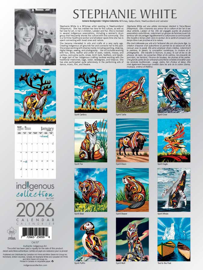 CAP Stephanie White Calendar 2026