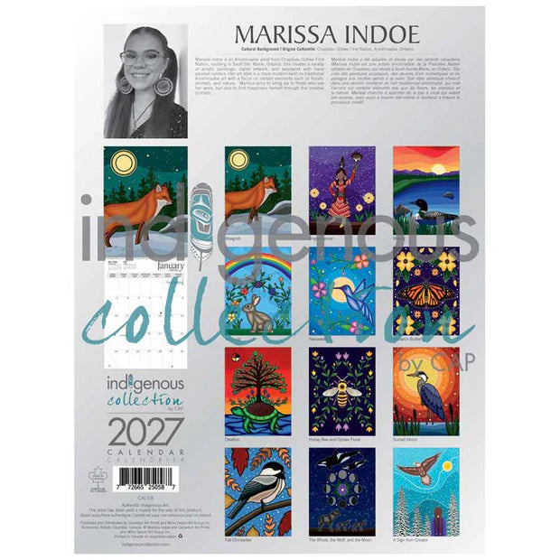 CAP  Marissa Indoe 2027 Calendar