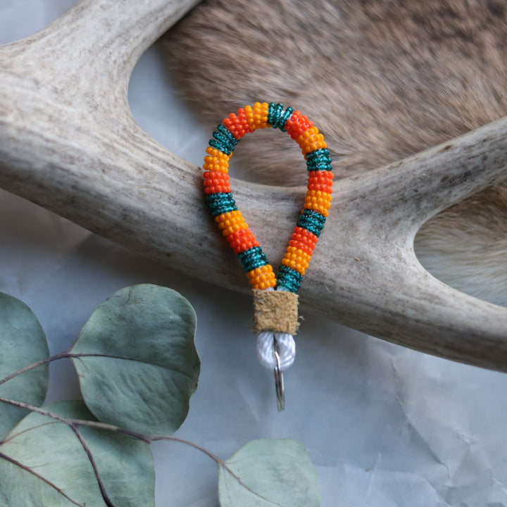 Keegan W. Striped Tiny Finger Lanyards