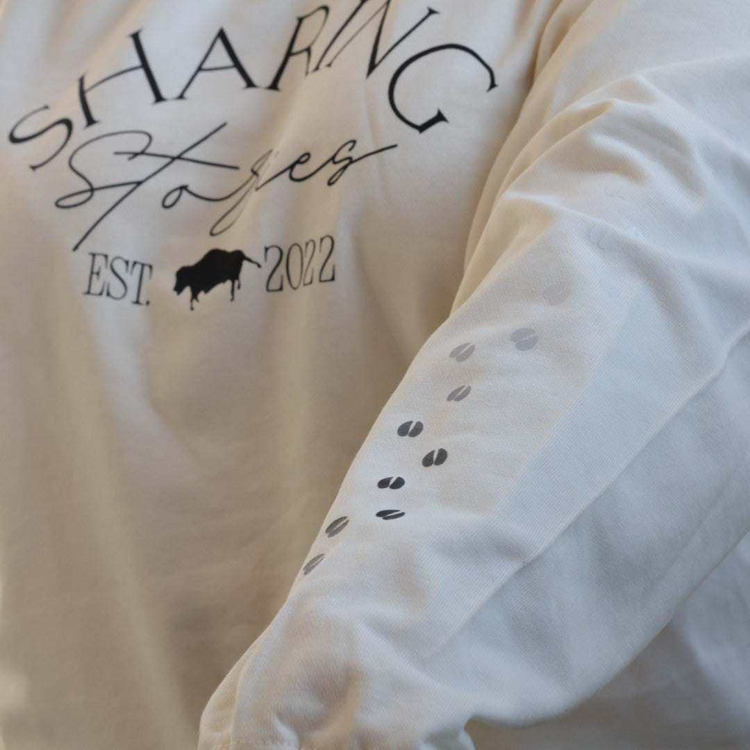 Wanuskewin Collective Sharing Stories Crewneck Sweatshirt