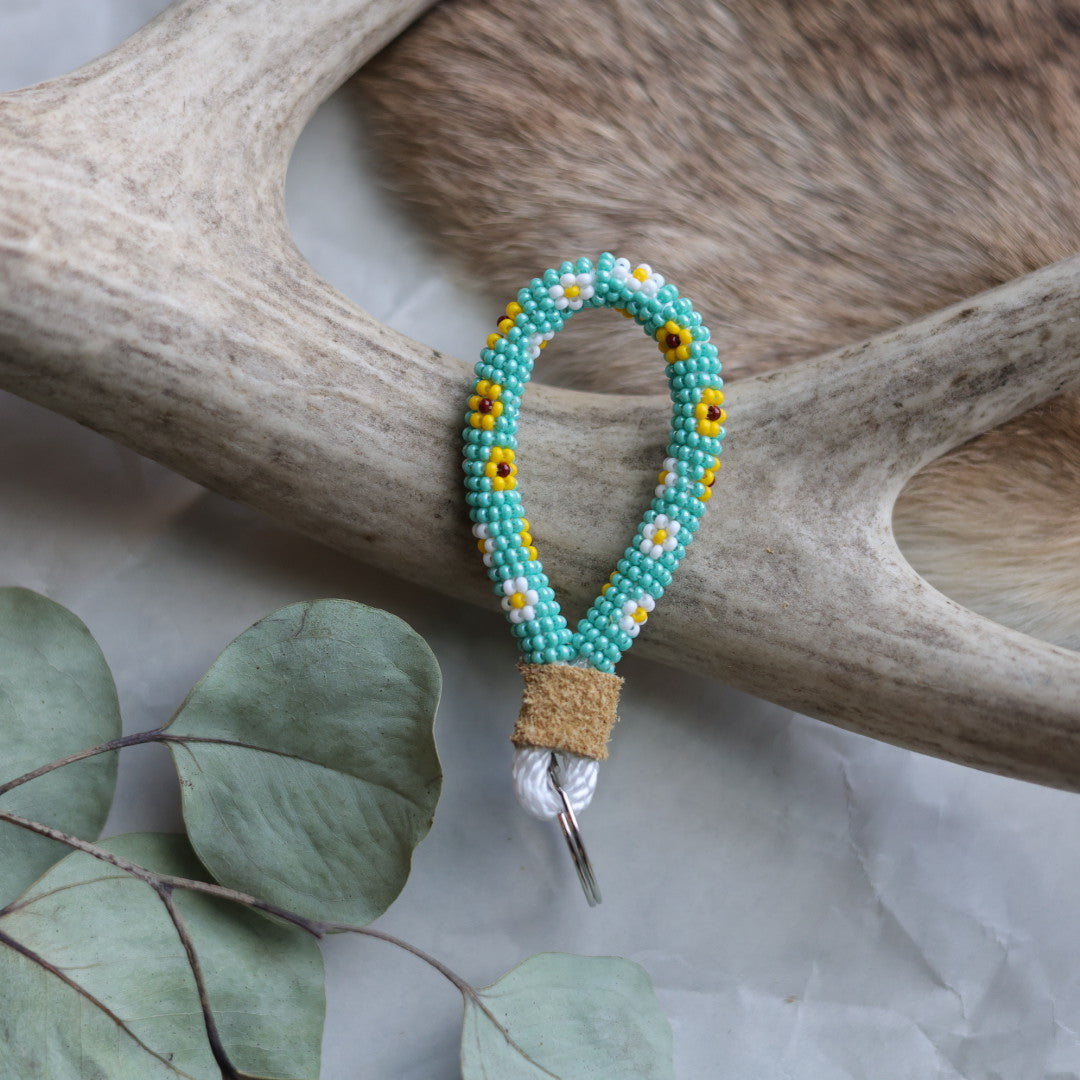 Keegan W. Floral Tiny Finger Lanyards