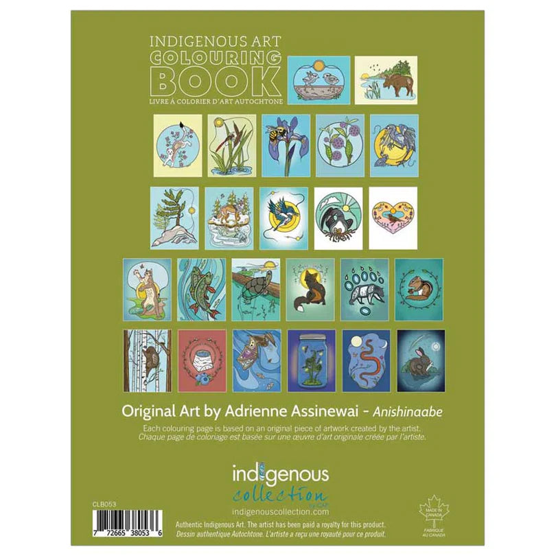 CAP Spring Greeting Colouring Book