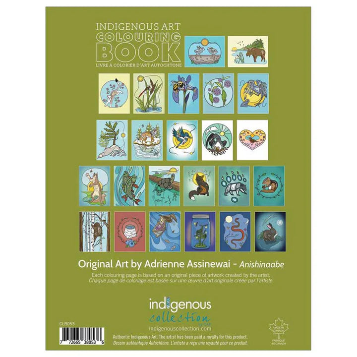CAP Spring Greeting Colouring Book