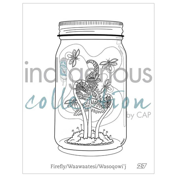 CAP Spring Greeting Colouring Book