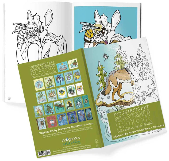 CAP Spring Greeting Colouring Book