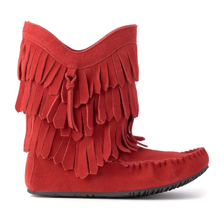 Manitobah Mid Dancer Boot in Red - FINAL SALE