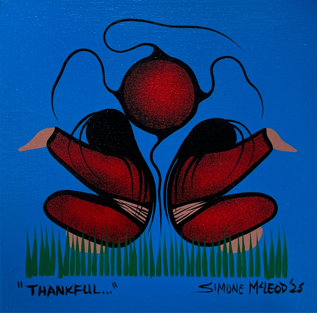 Simone McLeod 8"x8" Original Paintings (2025)