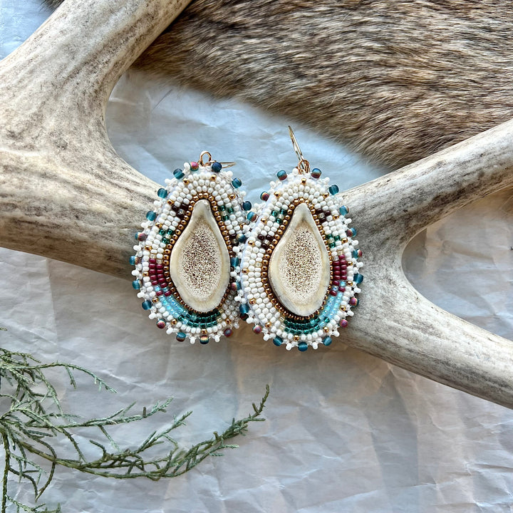 Keegan W. Antler Earrings