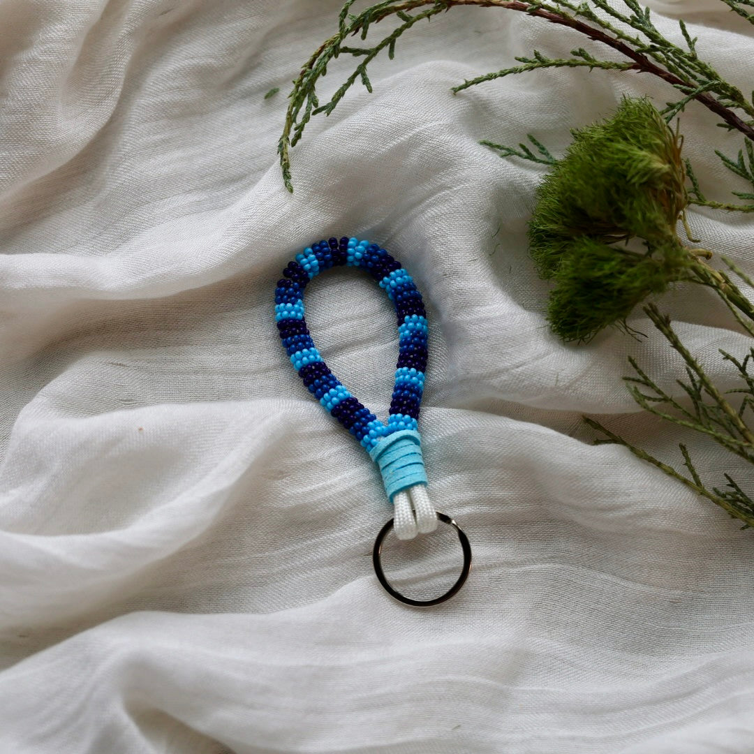 Prairie Beads Monotone Wrap Finger Lanyard