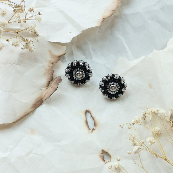 TLee Beads Large Beaded Studs