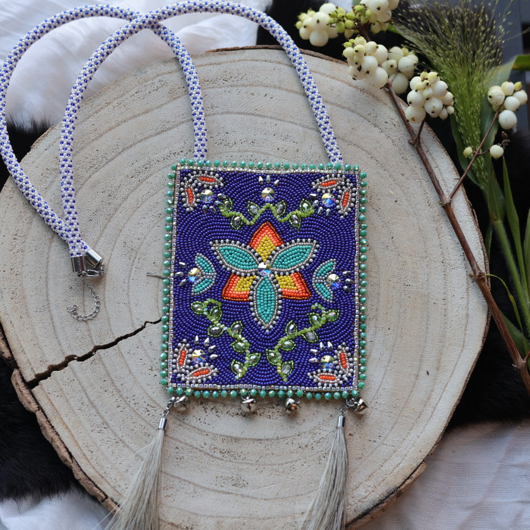 Ironstar Co. Bell Floral Beaded Medallions