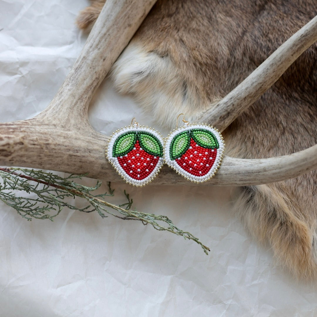 Keegan W. Heartberry Drop Earrings