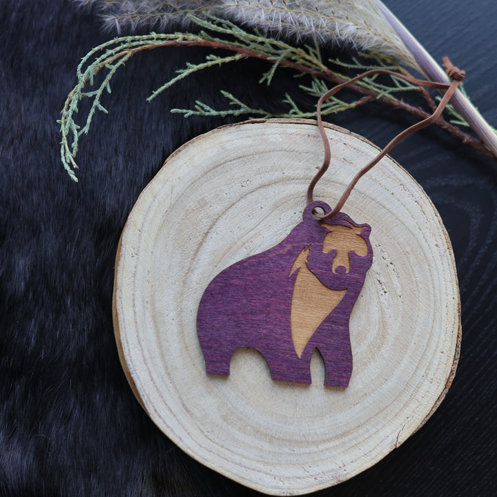 Pimâcihisowin Polar Bear Hanging Ornament