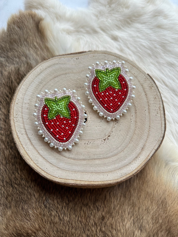 Keegan W. Strawberry Studs