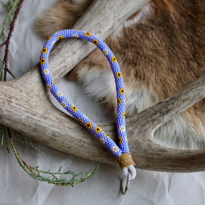 Keegan W. Floral Wrist Lanyard