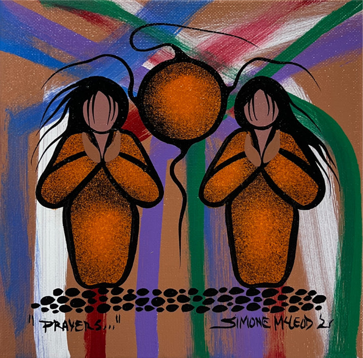 Simone McLeod 8"x8" Original Paintings (2025)