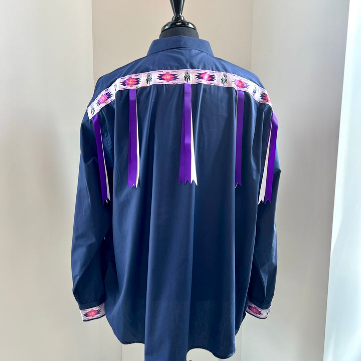 Vi's CREE-ations Dreamcatcher Men's Ribbon Shirt